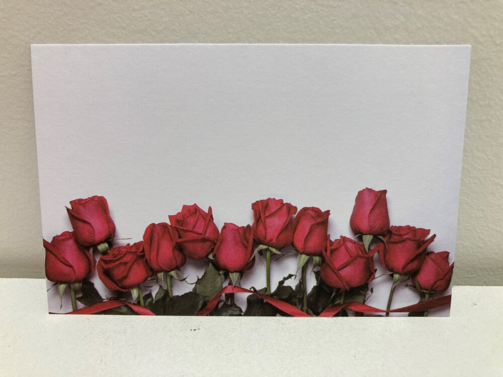 Dozen Roses Card
