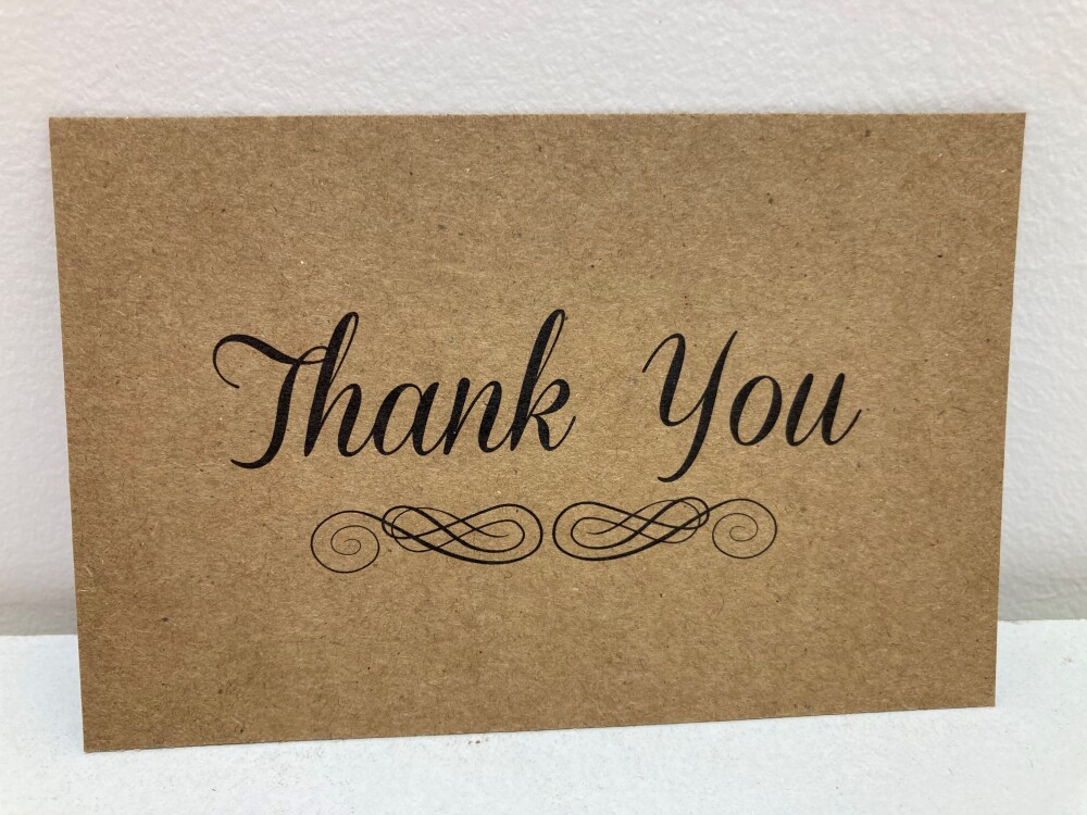 Thank you Card